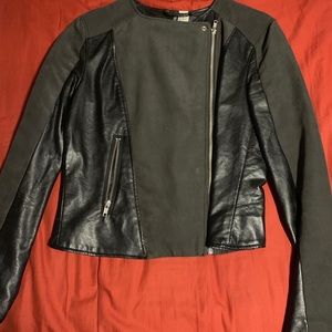 Suede and leather Moro jacket